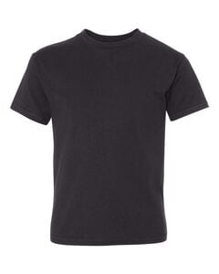 Hanes 498Y - Hanes® Youth Nano-T® Cotton T-Shirt Black