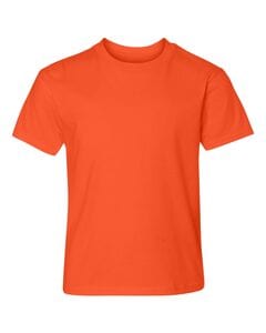 Hanes 498Y - Hanes® Youth Nano-T® Cotton T-Shirt Orange