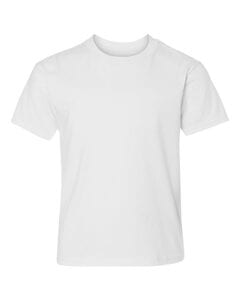 Hanes 498Y - Hanes® Youth Nano-T® Cotton T-Shirt White