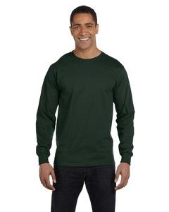 Hanes 5186 - Long Sleeve Beefy-T® Deep Forest