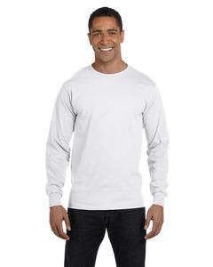 Hanes 5186 - Long Sleeve Beefy-T® White