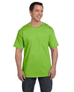 Hanes 5190 - Beefy-T® with a Pocket Lime