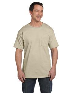 Hanes 5190 - Beefy-T® with a Pocket Sand