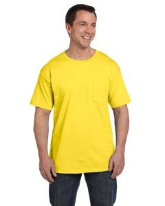 Hanes 5190 - Beefy-T® with a Pocket Yellow