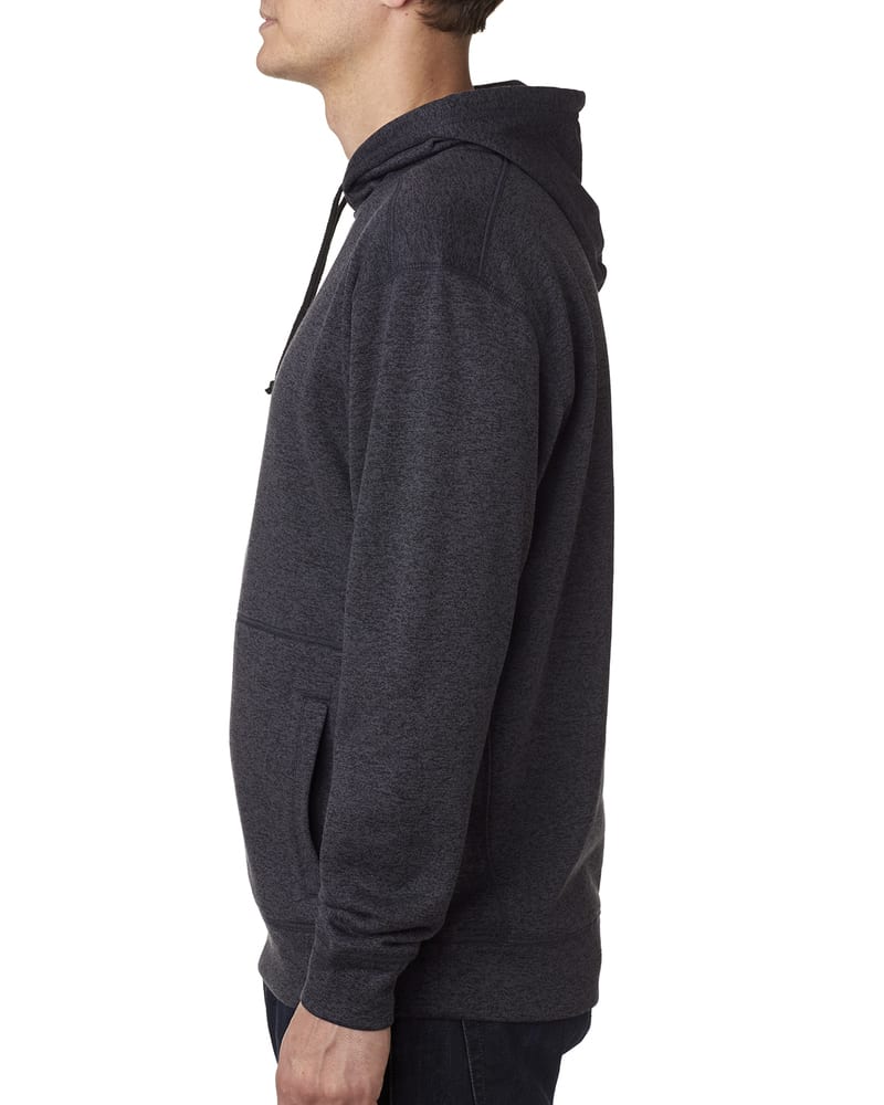 J. America 8613 - Cosmic Poly Hooded Pullover Sweatshirt