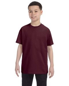 JERZEES 29BR - Heavyweight Blend™ 50/50 Youth T-Shirt Maroon