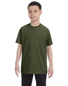 JERZEES 29BR - Heavyweight Blend™ 50/50 Youth T-Shirt Military Green