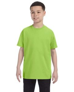 JERZEES 29BR - Heavyweight Blend™ 50/50 Youth T-Shirt Neon Green