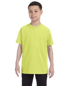 JERZEES 29BR - Heavyweight Blend™ 50/50 Youth T-Shirt Safety Green