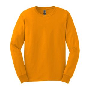 Gildan 2400 - Ultra Cotton™ Long Sleeve T-Shirt Safety Orange