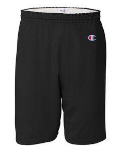 Champion 8187 - Cotton Gym Shorts Black
