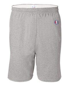 Champion 8187 - Cotton Gym Shorts Oxford Grey