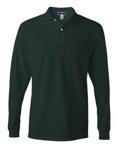 JERZEES 437MLR - SpotShield™ 50/50 Long Sleeve Sport Shirt Forest Green