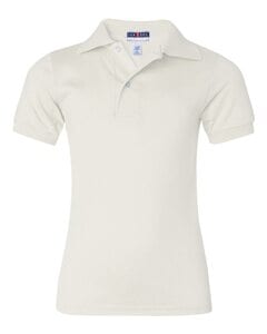 JERZEES 437YR - SpotShield™ 50/50 Youth Sport Shirt White