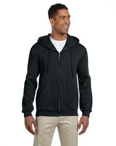 JERZEES 4999MR - NuBlend® SUPER SWEATS® Full-Zip Hooded Sweatshirt Black