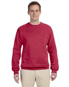 JERZEES 562MR - NuBlend® Crewneck Sweatshirt Vintage Heather Red