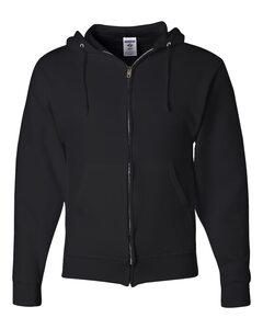 JERZEES 993MR - NuBlend® Full-Zip Hooded Sweatshirt Black