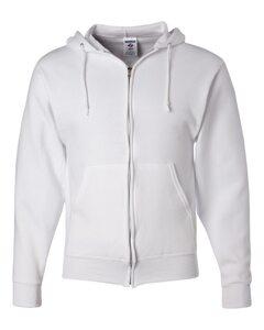 JERZEES 993MR - NuBlend® Full-Zip Hooded Sweatshirt White