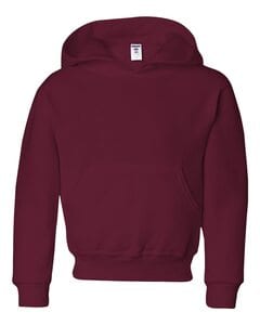 JERZEES 996YR - NuBlend® Youth Hooded Sweatshirt Maroon