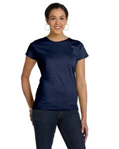 LAT 3516 - Ladies' Fine Jersey T-Shirt Navy