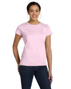 LAT 3516 - Ladies' Fine Jersey T-Shirt Pink