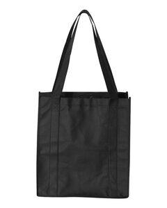 Liberty Bags 3000 - Non-Woven Classic Shopping Bag Black