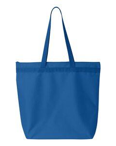 Liberty Bags 8802 - Recycled Zipper Tote Royal