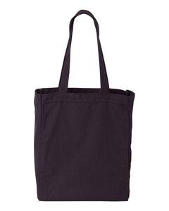 Liberty Bags 8861 - Gusseted 10 Ounce Cotton Canvas Tote Navy