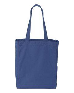 Liberty Bags 8861 - Gusseted 10 Ounce Cotton Canvas Tote Royal