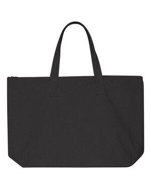 Liberty Bags 8863 - 10 Ounce Canvas Tote with Zipper Top Closure