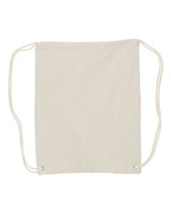 Liberty Bags 8875 - Cotton Canvas Drawstring Backpack Natural