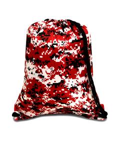 Liberty Bags 8881 - Drawstring Pack with DUROcord® Digital Red Camo
