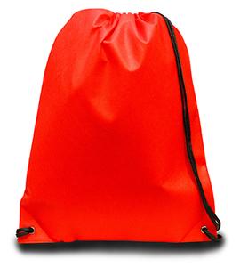Liberty Bags A136 - Non-Woven Drawstring Backpack Red