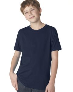 Next Level 3310 - Youth Premium Short Sleeve Crew Midnight Navy