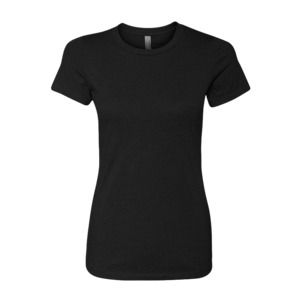 Next Level 6610 - Ladies' CVC Crew Black