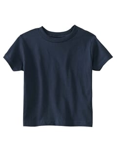 Rabbit Skins 3301J - Juvy Short Sleeve T-Shirt Navy