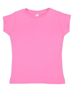 Rabbit Skins 3316 - Fine Jersey Toddler Girls T-Shirt