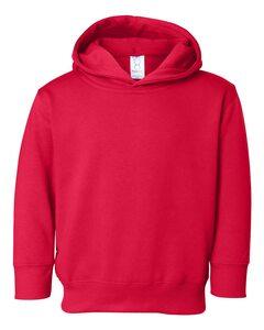 Rabbit Skins 3326 - Toddler Hooded Sweatshirt Red