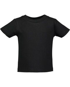 Rabbit Skins 3401 - Infant Short Sleeve T-Shirt Black