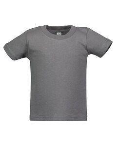 Rabbit Skins 3401 - Infant Short Sleeve T-Shirt Charcoal