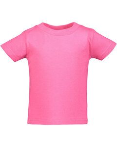 Rabbit Skins 3401 - Infant Short Sleeve T-Shirt Hot Pink