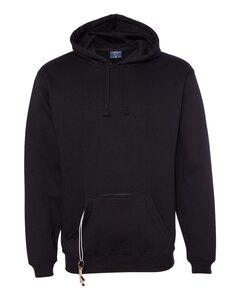J. America 8815 - Tailgate Hooded Sweatshirt Black