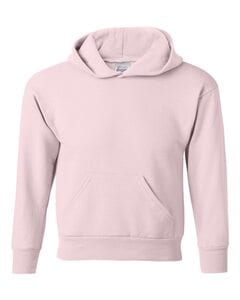 Hanes P473 - EcoSmart® Youth Hooded Sweatshirt Pale Pink
