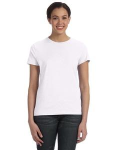 Hanes SL04 - Hanes® Ladies' Nano-T® Cotton T-Shirt White