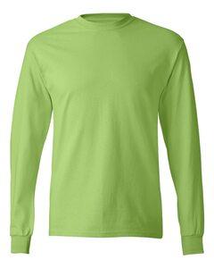 Hanes 5586 - Tagless® Long Sleeve T-Shirt Lime