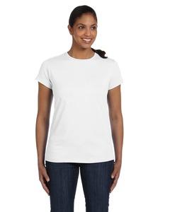 Hanes 5680 - Ladies' ComfortSoft® Heavyweight T-Shirt White