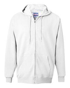 Hanes F280 - PrintProXP Ultimate Cotton® Full-Zip Hooded Sweatshirt White