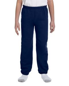 Gildan G182B - Heavy Blend Youth 8 oz., 50/50 Sweatpants Navy