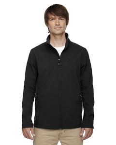Ash City Core 365 88184T - Cruise Tm Men's Tall 2-Layer Fleece Bonded Soft Shell Jacket Black
