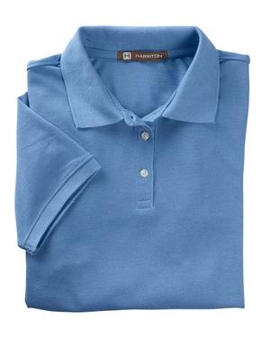 Harriton M265W - Ladies 5.6 oz. Easy Blend Polo